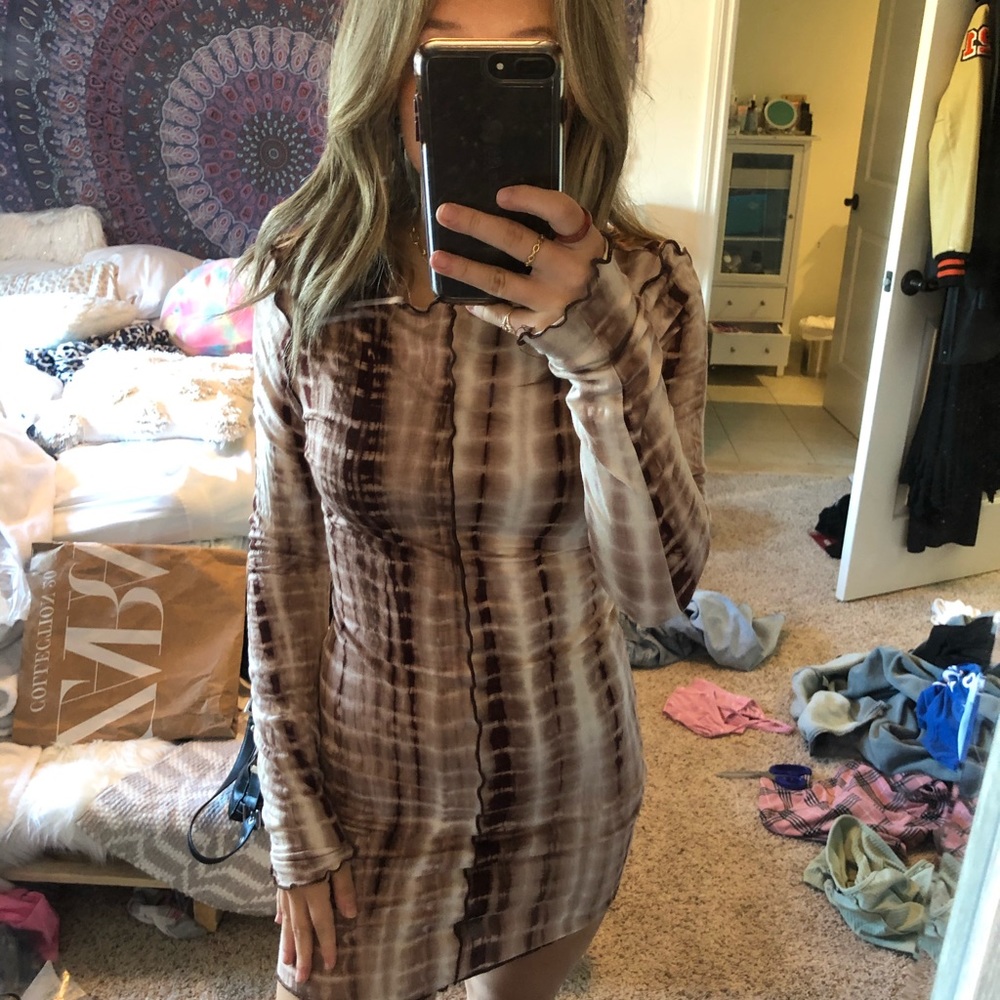 Shein long sleeve dress